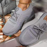 Allwanna  Sneakers Shoes 2022 Fashion Breathable Lace Up Platform Women Vulcanize Shoes Summer Flat Mesh Sports Shoes Woman Running Shoes