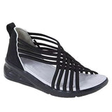 Allwanna  Sandalias Mujer 2022 Trendy Plus Size Wedges Sandals Women Hollow Breathable Braided Fish Sports Sandals Roman Women Sandales